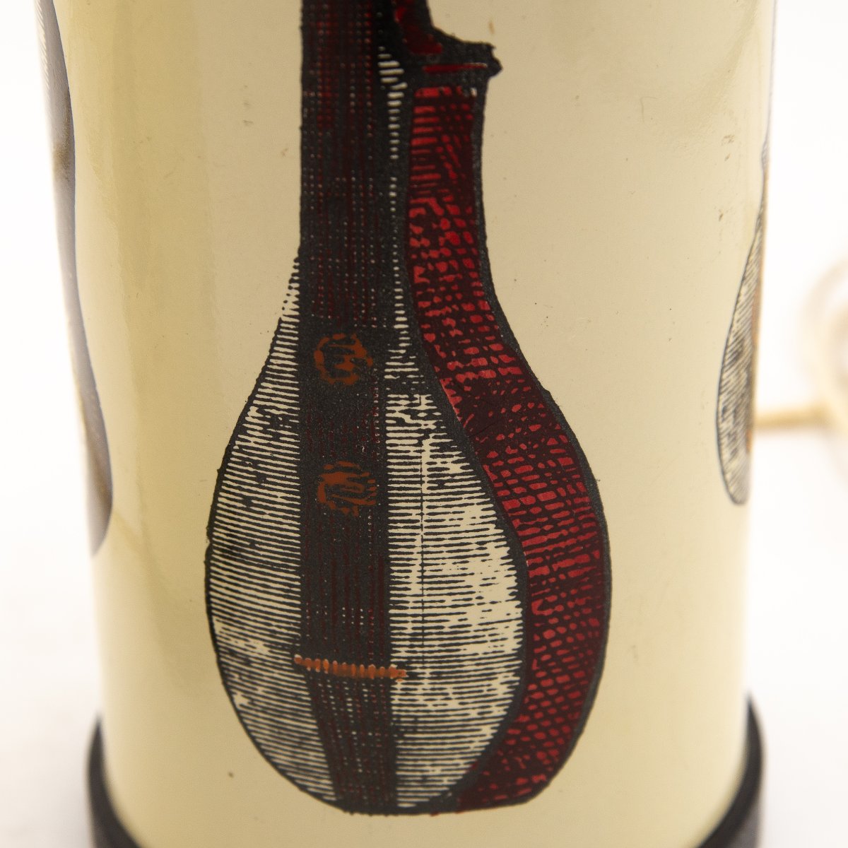 Victor Cerrato, coppia di lamapde in ceramica smaltata, sigla, Anni '60-photo-4