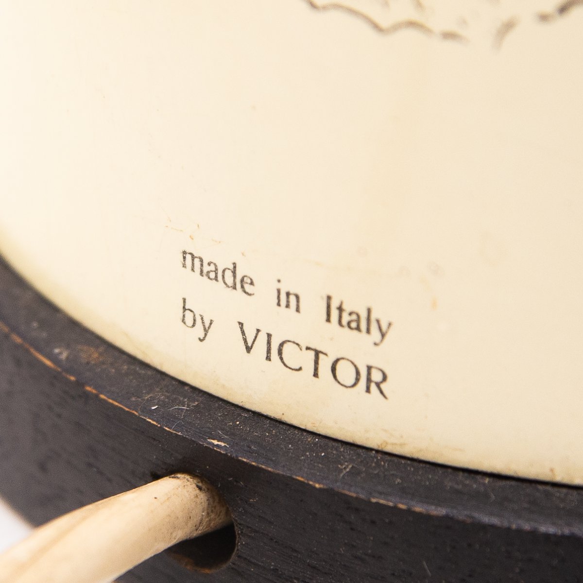 Victor Cerrato, coppia di lamapde in ceramica smaltata, sigla, Anni '60-photo-5