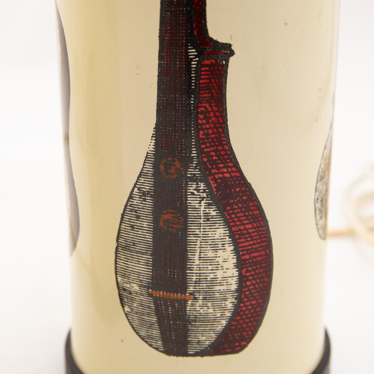 Victor Cerrato, coppia di lamapde in ceramica smaltata, sigla, Anni '60-photo-7