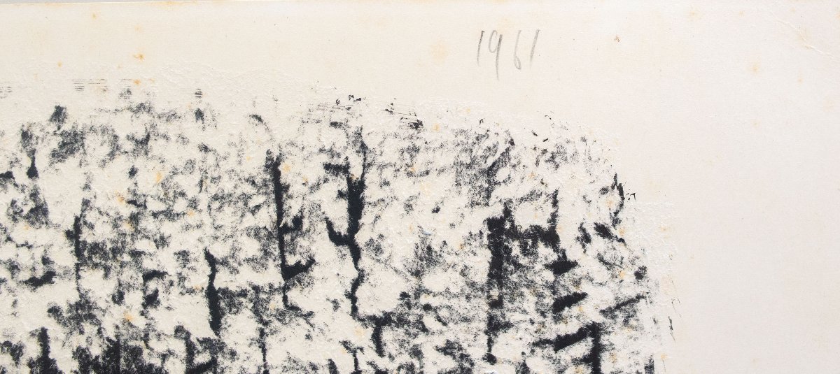 César Baldaccini, Arrachage, firmato e datato, 1961-photo-3