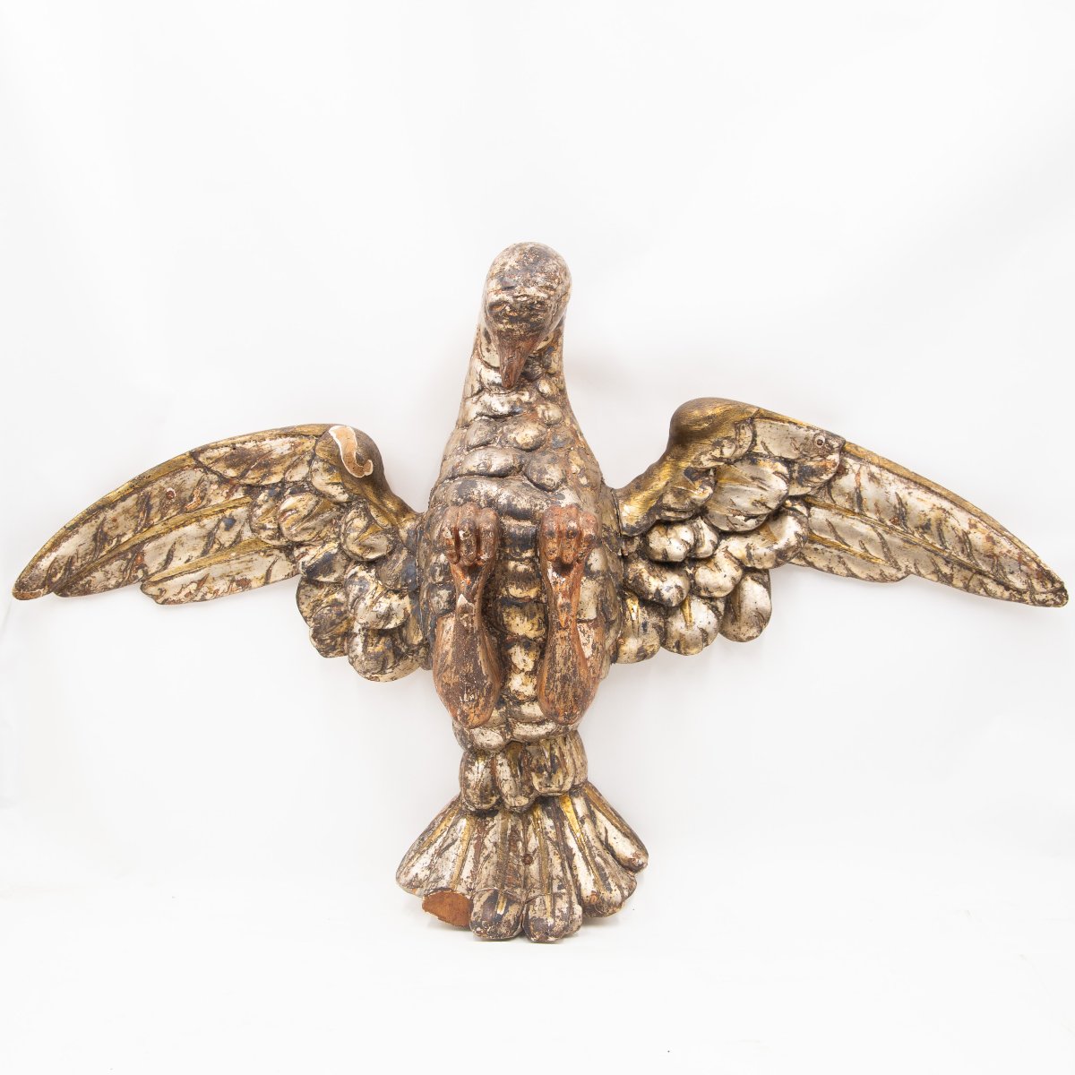 Aquila, scultura lignea laccata, Epoca '600