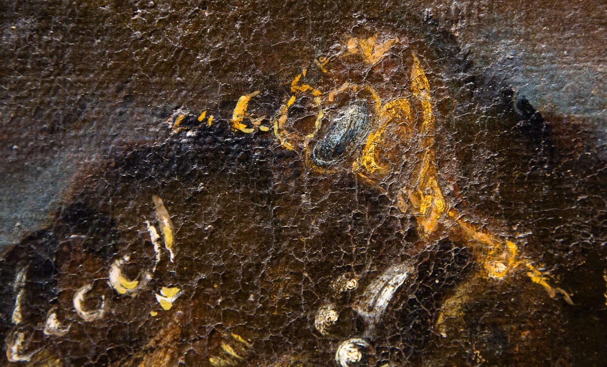 "Allegoria della prudenza", olio su tela, Epoca '600-photo-3