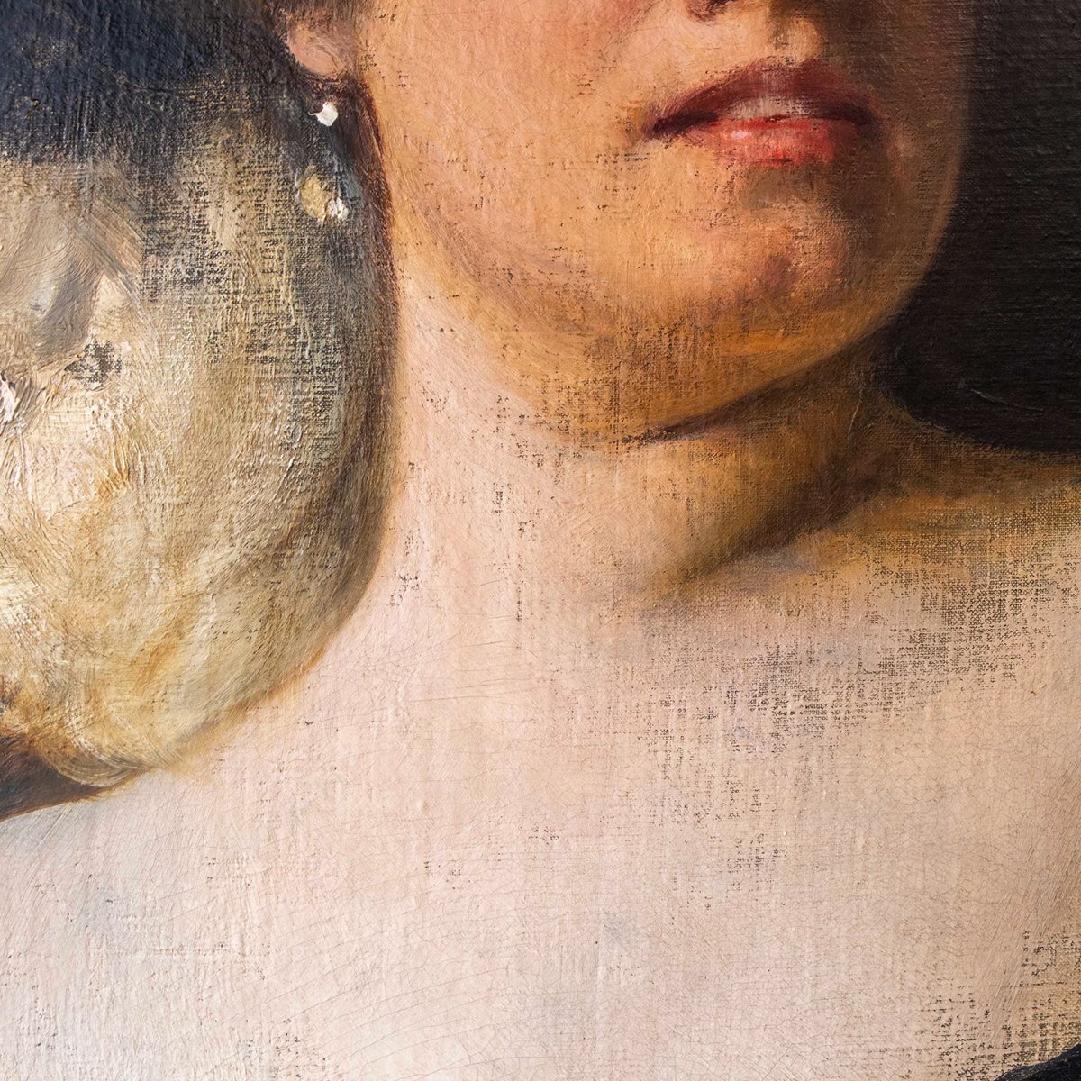 Giacomo Grosso, "Nobildonna", olio su tela, 19(04), firmato e datato-photo-1