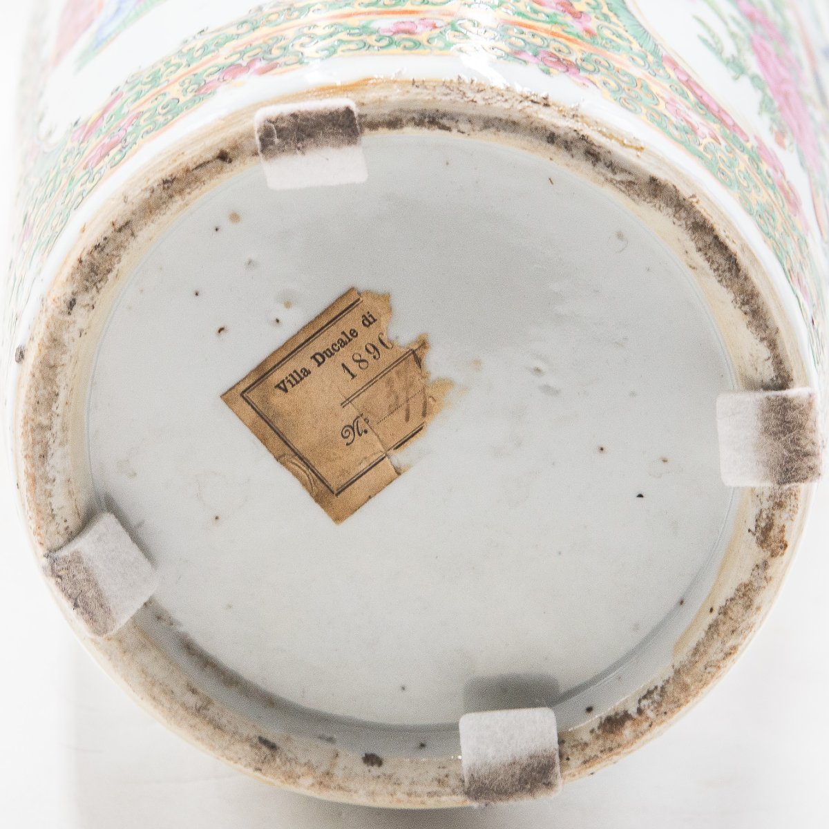 Vaso cinese in stile Famille Rose, Caton, Fine '800 Primi '900-photo-7