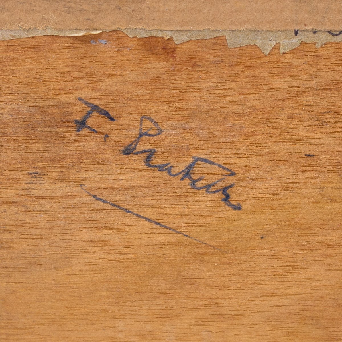 Fausto Pratella, olio su tavoletta, "Scene Marine", firmati, Primi del '900-photo-4