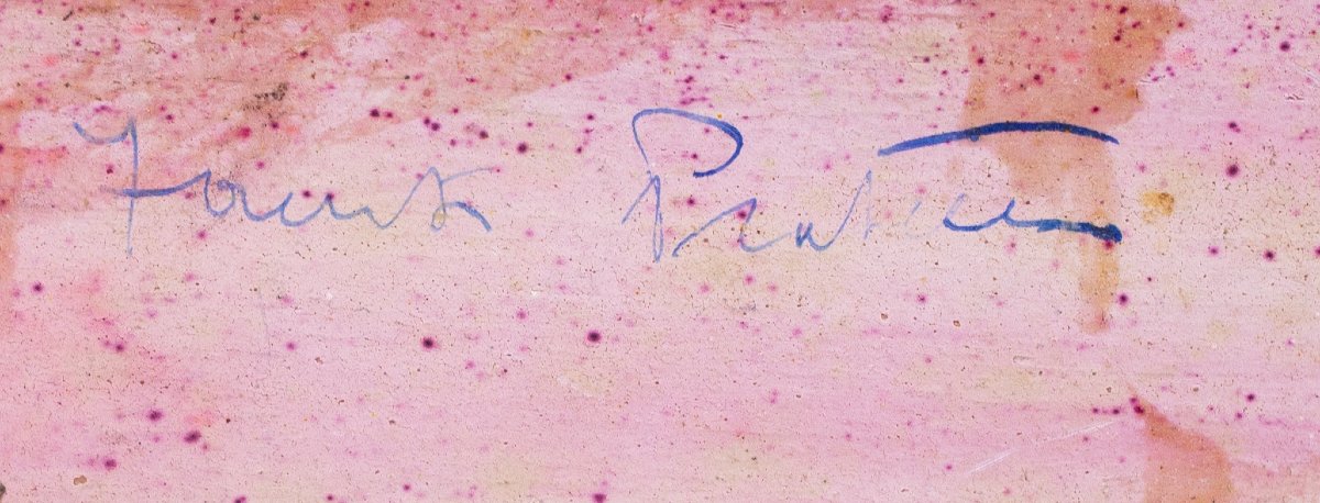 Fausto Pratella, olio su tavoletta, "Scene Marine", firmati, Primi del '900-photo-7