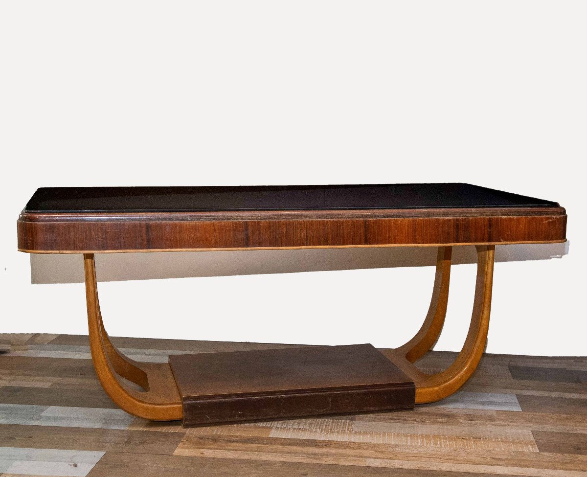 Tavolo da sala Decò, Design Italia, Anni '30/'40-photo-3