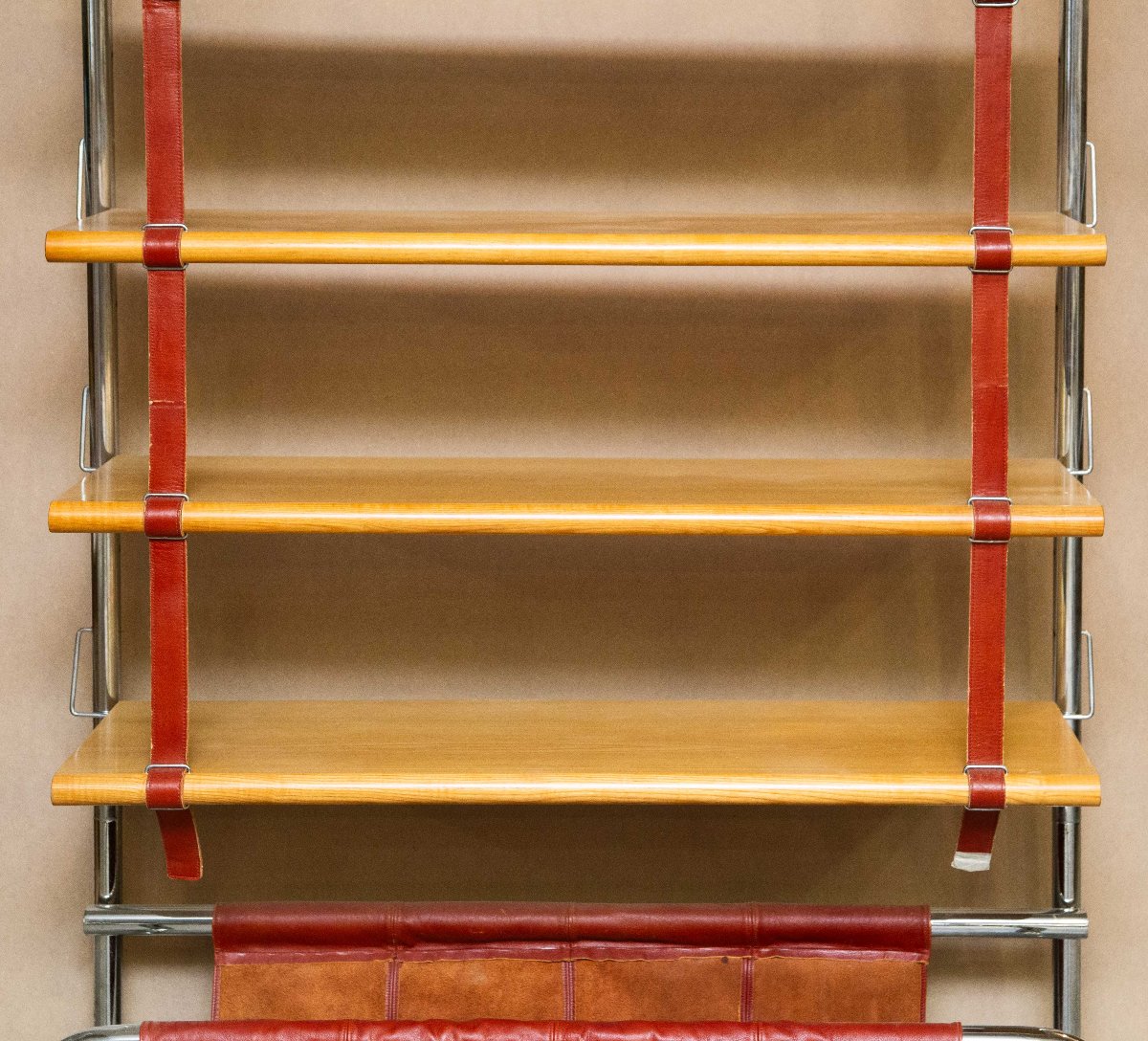Libreria Jumbo Line Luigi Massoni per Poltrona Frau anni 70-photo-2
