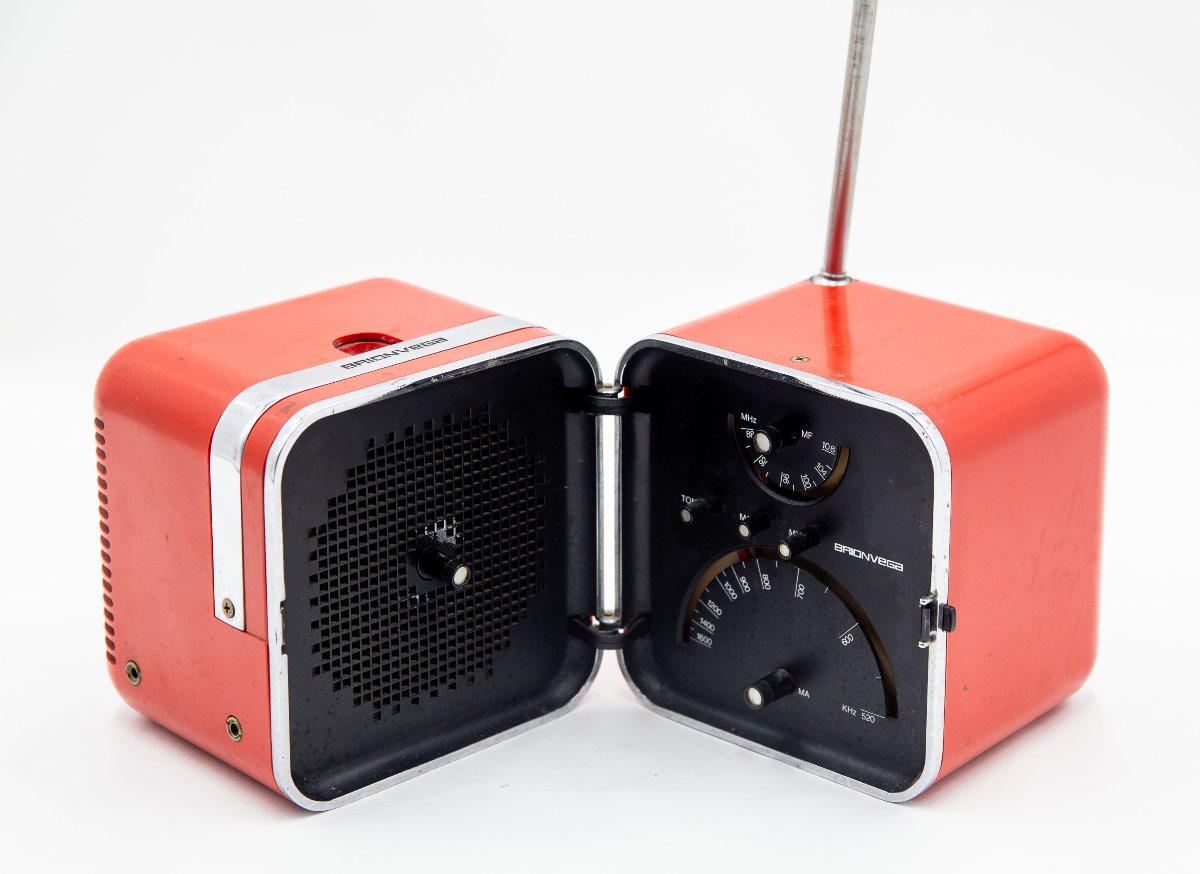 Brionvega TS502 Radio Cubo, Epoca '900-photo-1