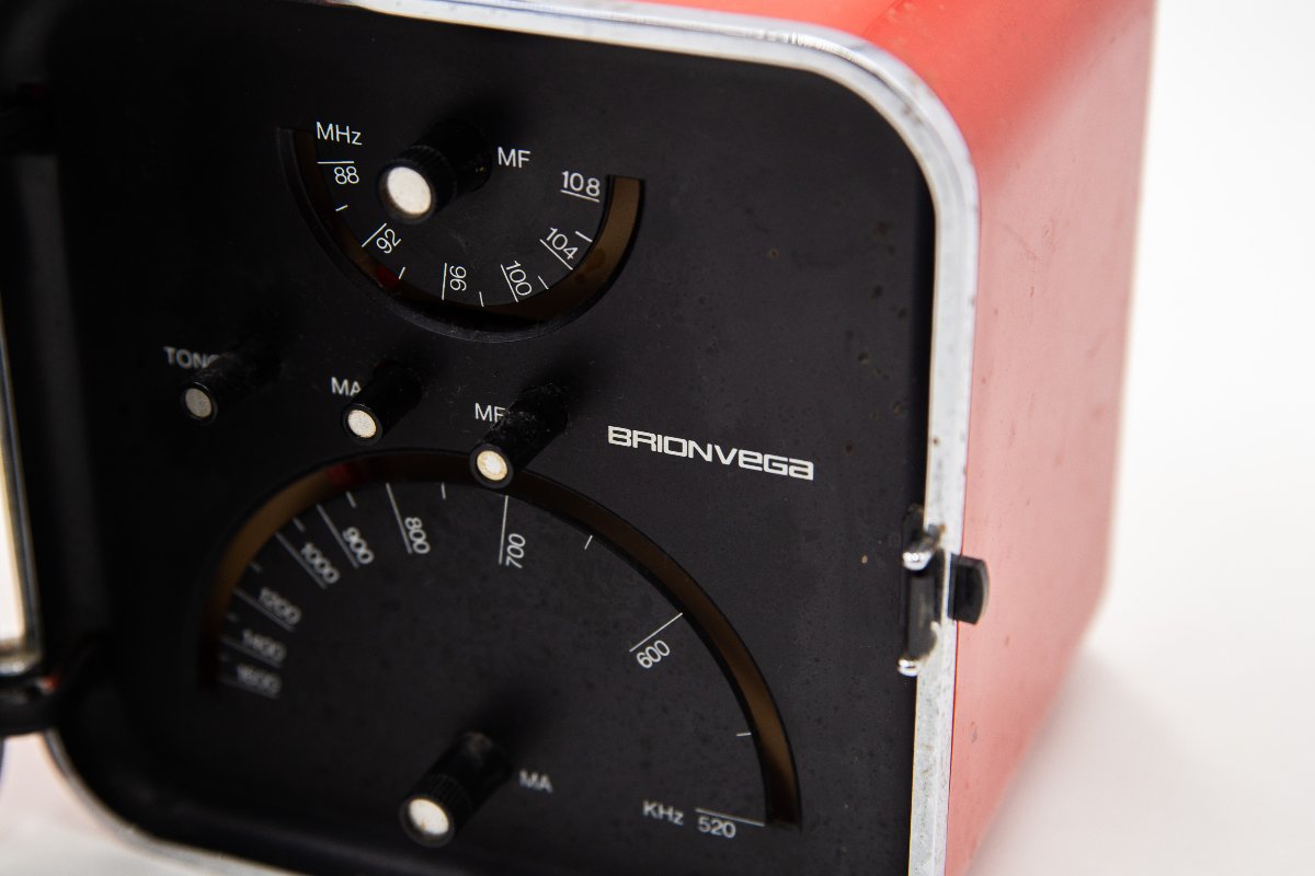 Brionvega TS502 Radio Cubo, Epoca '900-photo-2