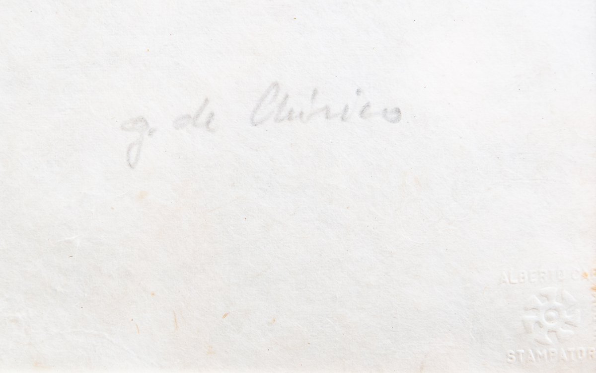 Giorgio De Chirico, "Il trovatore", 1969-photo-3