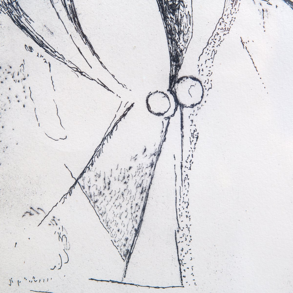 Marino Marini "Trio felice" acquaforte, 1972-photo-6