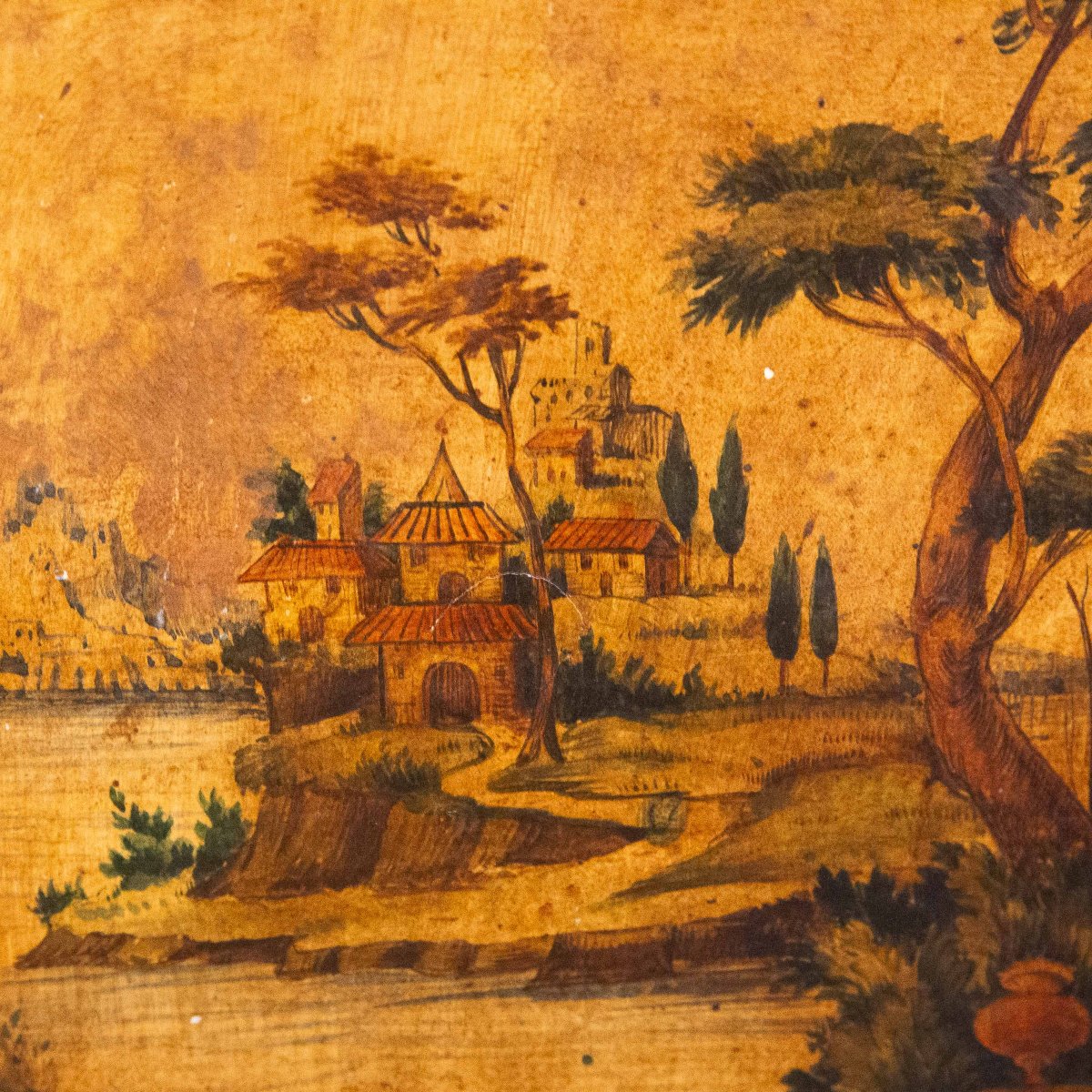 Vetrina veneziana, stile Luigi XV, in legno laccato, Epoca Primi '900-photo-4