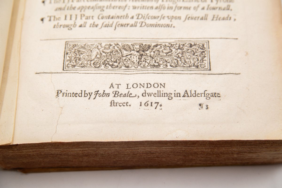 Libro antico, "An Itinerary Written By Fynes Moryson Gent.", 1617-photo-1