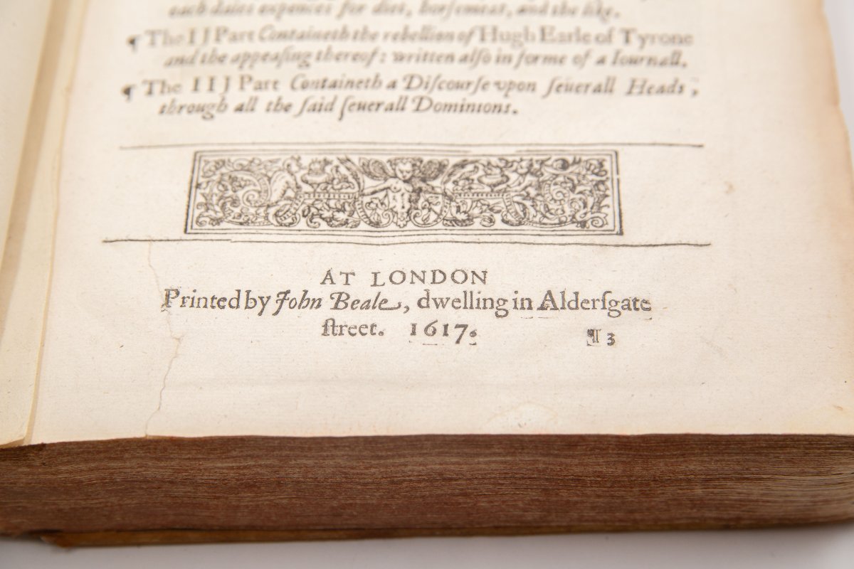 Libro antico, "An Itinerary Written By Fynes Moryson Gent.", 1617-photo-4