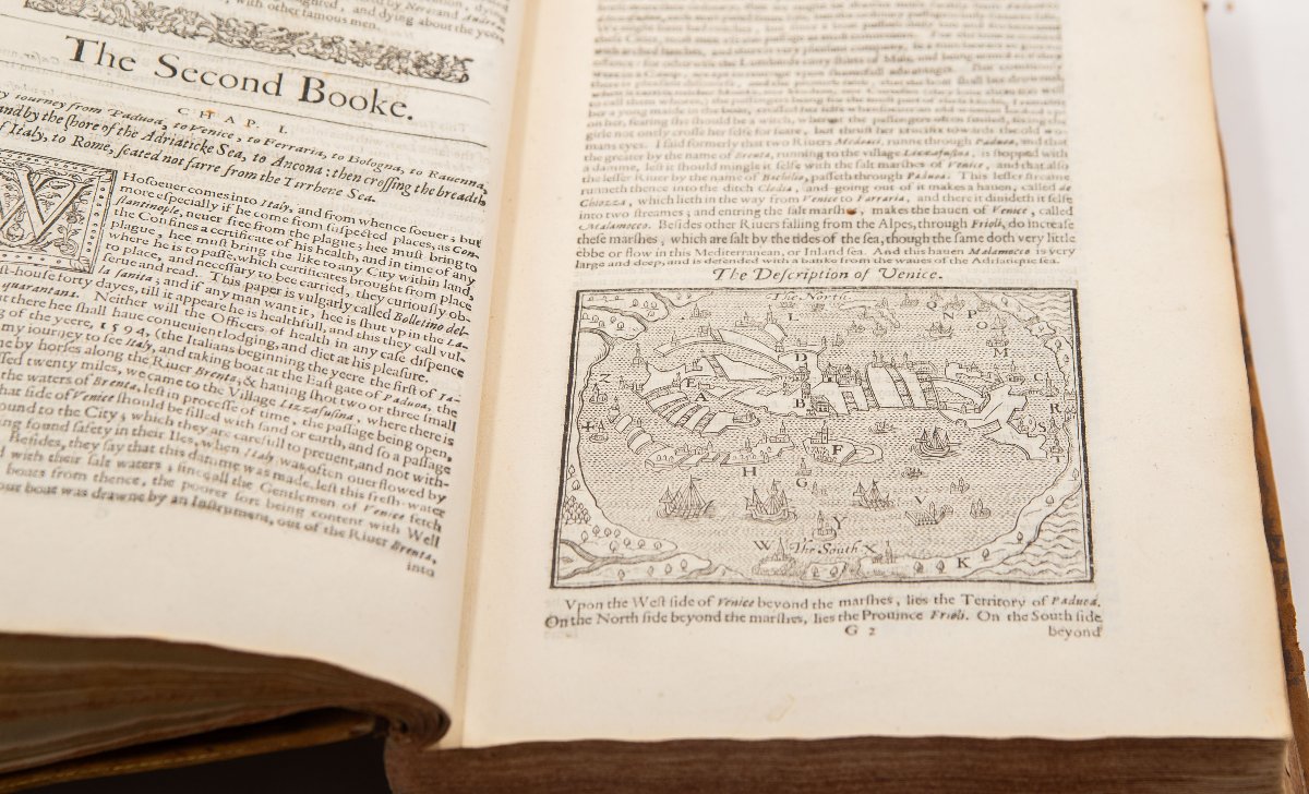 Libro antico, "An Itinerary Written By Fynes Moryson Gent.", 1617-photo-6