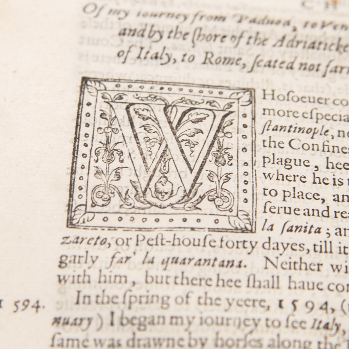 Libro antico, "An Itinerary Written By Fynes Moryson Gent.", 1617-photo-8