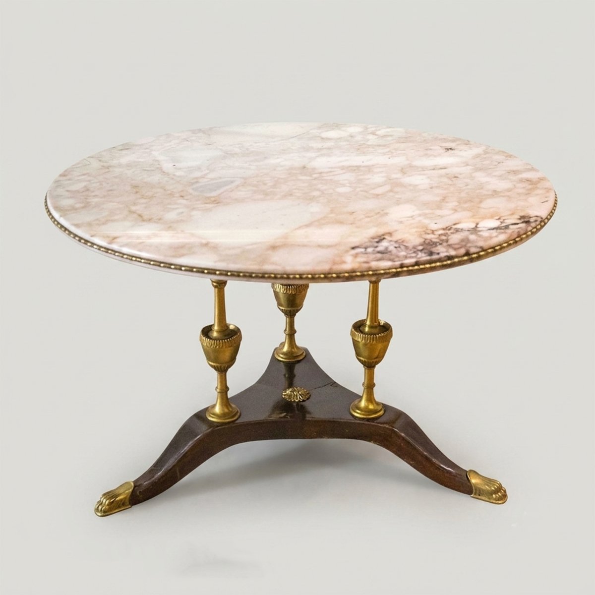 Tavolino da salotto, con piano in marmo, Anni '40