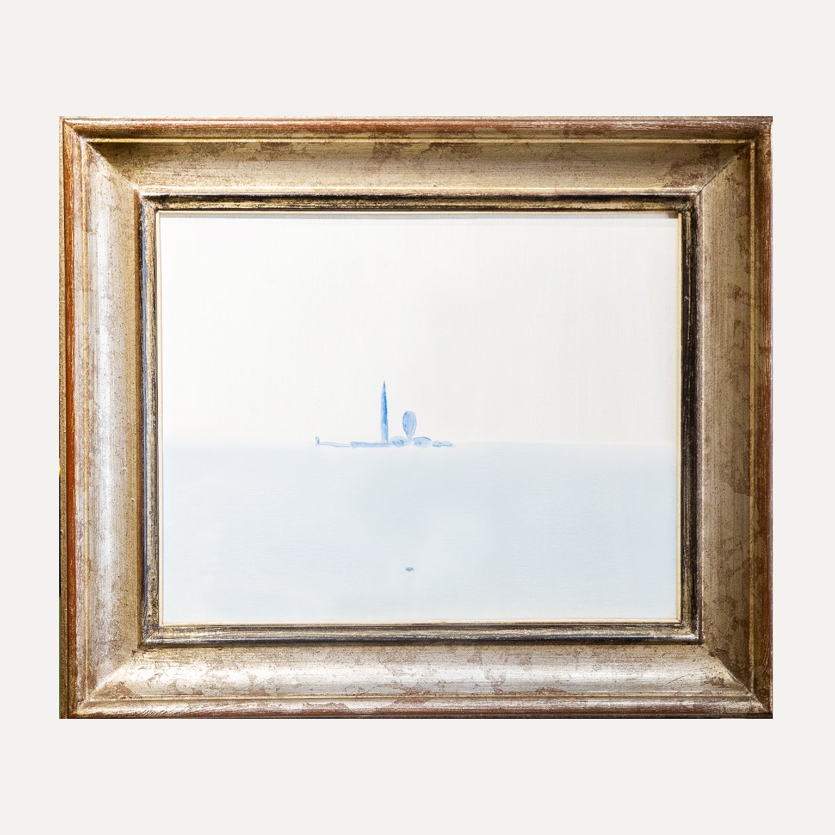 Virgilio Guidi, "Venezia", olio su tela, Epoca '900-photo-2