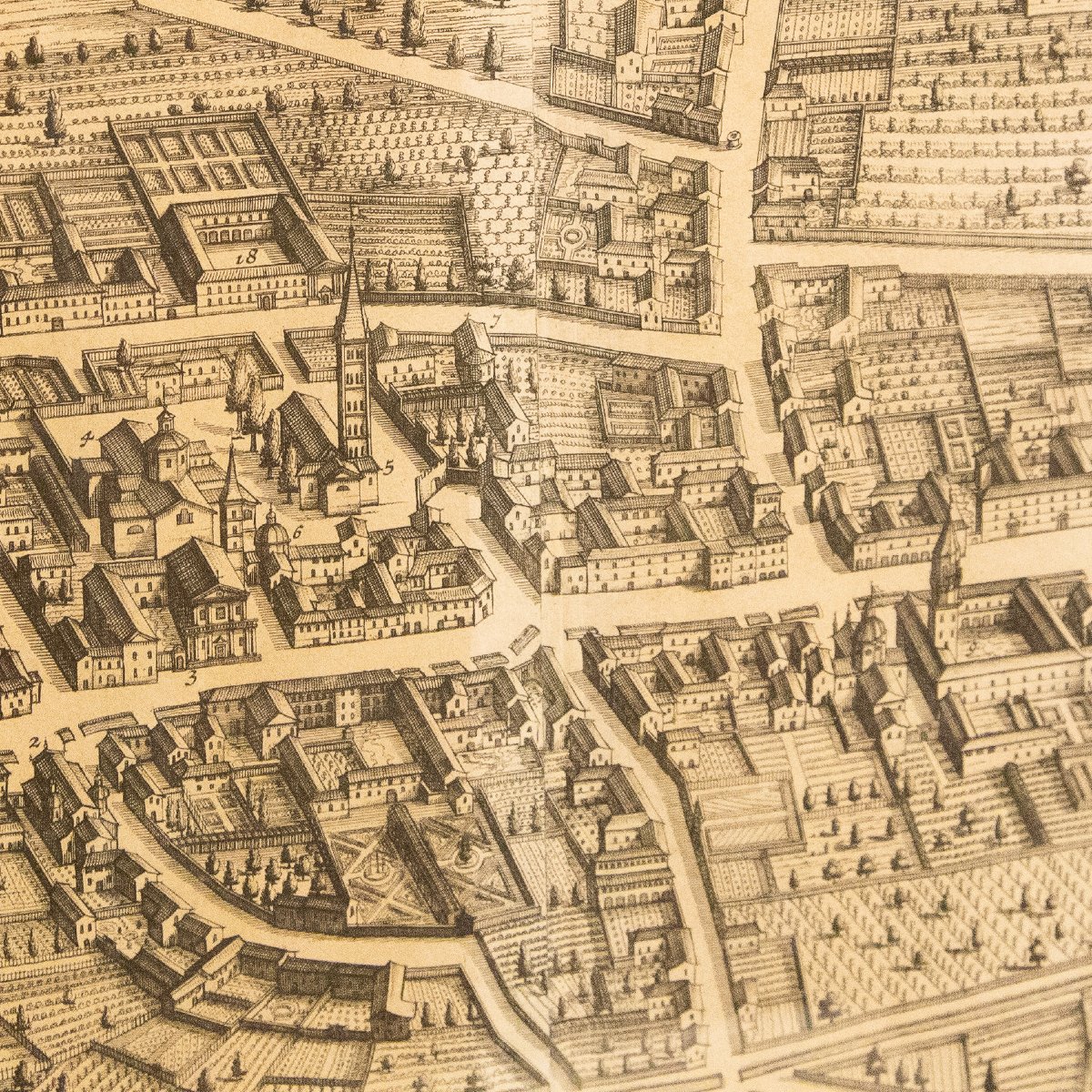 Veduta della città di Biella, "Bugella civitas (Biella)"edizione del 1725-photo-4