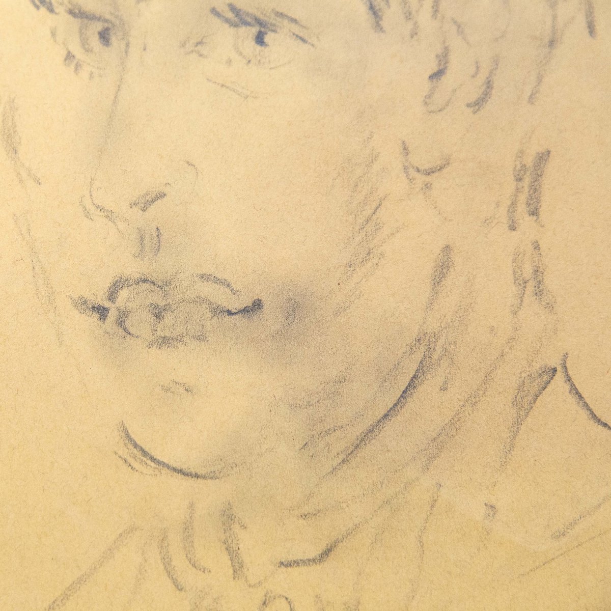 Filippo De Pisis, "Ritratto di giovane, Angelo",1941-photo-5