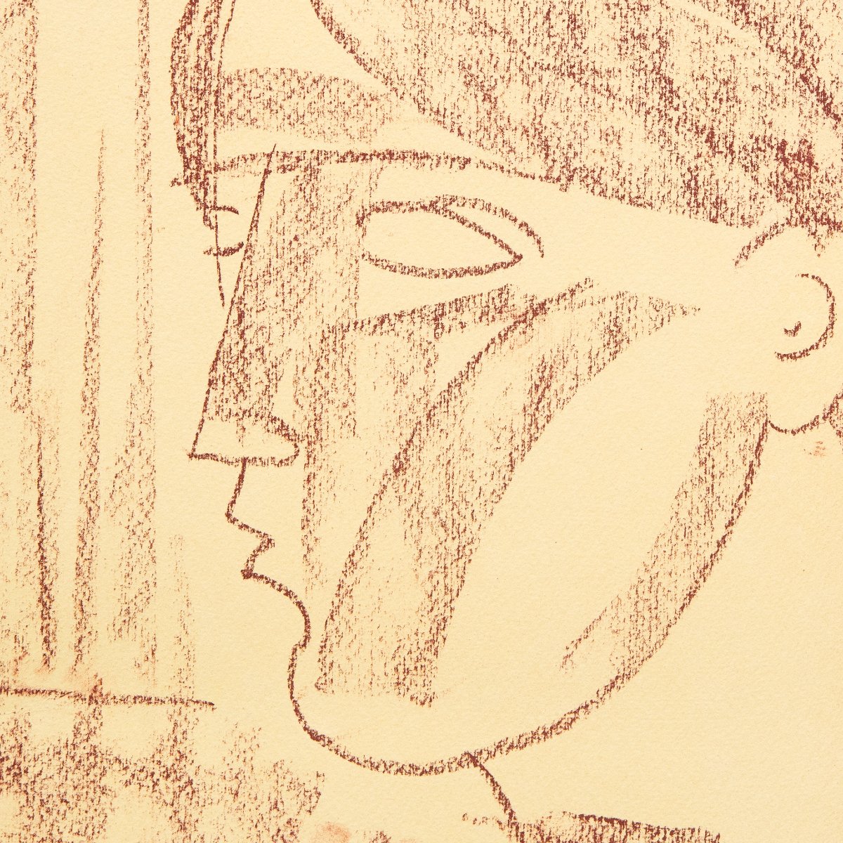 Mario Tozzi, "Profilo e geometrie", 1971-photo-2