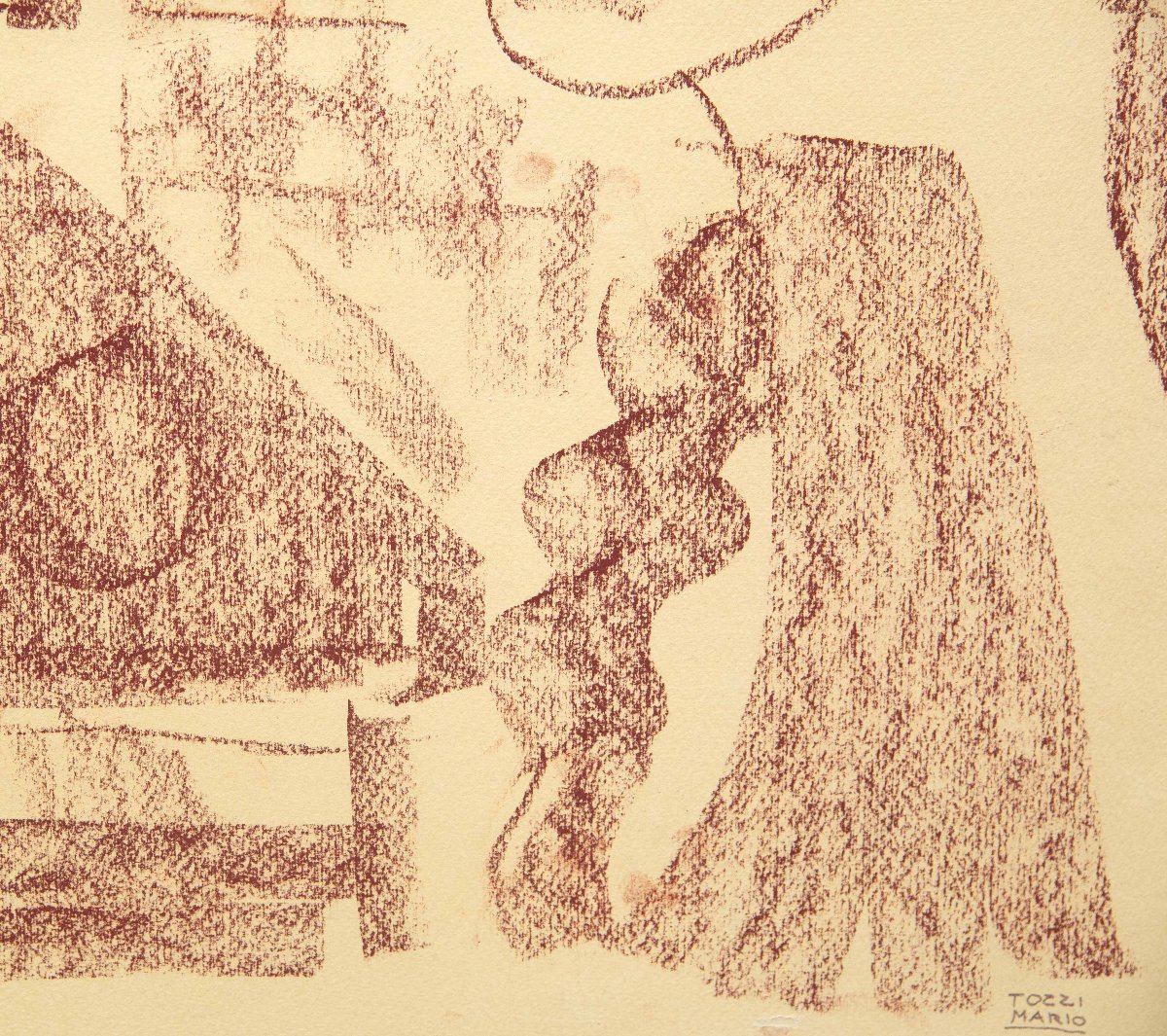 Mario Tozzi, "Profilo e geometrie", 1971-photo-5