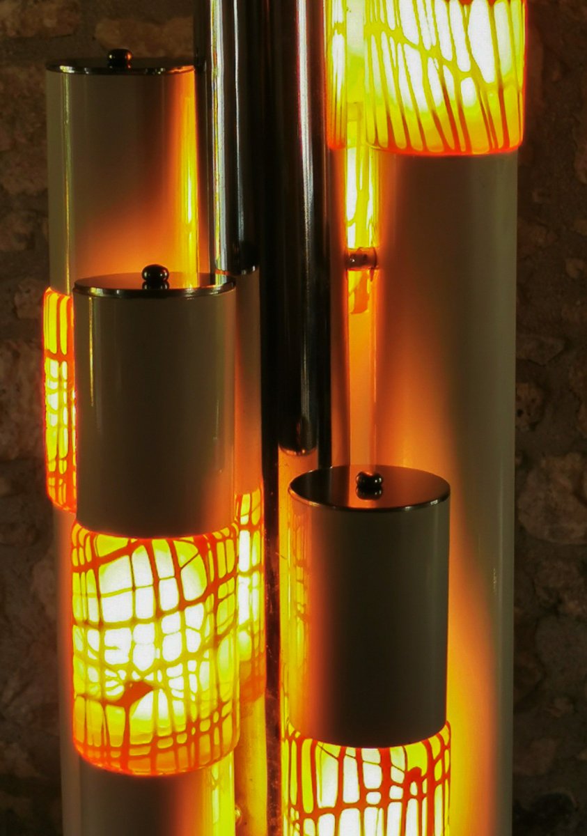 Lampada da terra vintage, di Esperia, 1970-photo-3