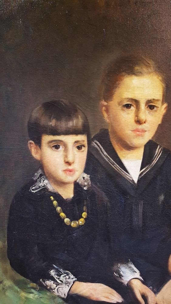 Portrait De Deux Adolescents -photo-2