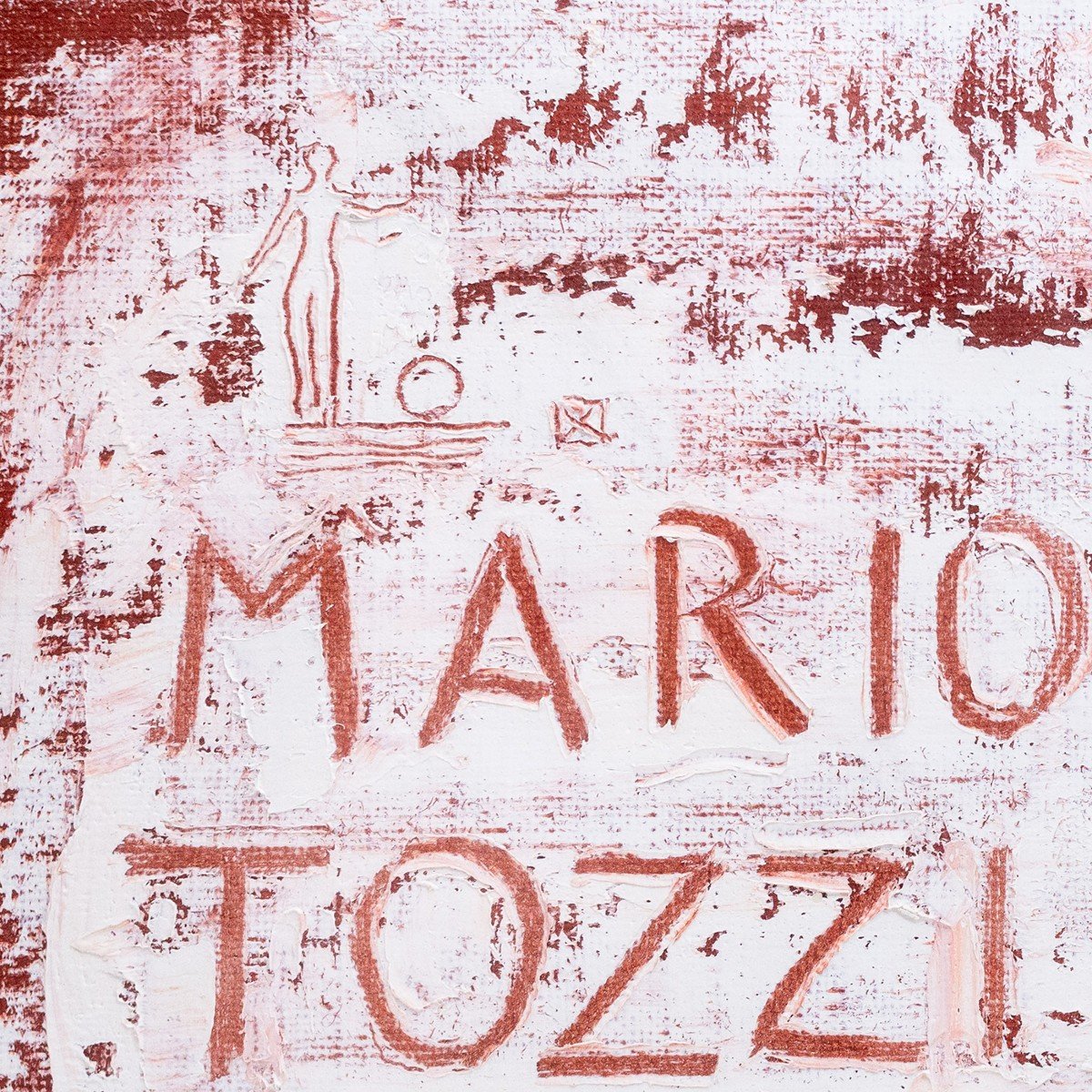 "La signature", par Mario Tozzi, huile sur toile, -photo-2