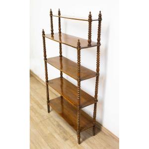 Etagere in noce Originele Luigi Fillippo, Epoca metà '800