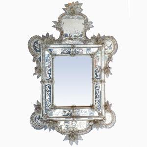 Specchiera in vetro di Murano – Prima metà del '900