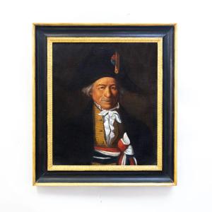 “Ritratto di veterano”, olio su tela, XIX Secolo