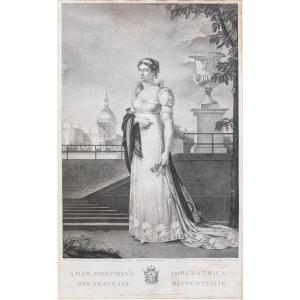 "JOSEPHINE IMPÉRATRICE DES FRANÇAIS REINE D'ITALIE", 1809