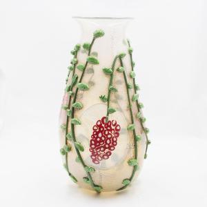 Licio Zanetti – Vaso in vetro artistico, Murano, ca. anni ’70