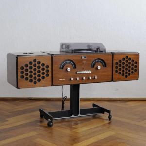 Brionvega “rr126”, radiofonografo stereofonico rr126,1960