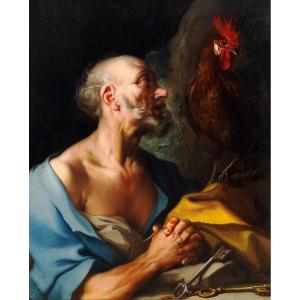 Ignazio Stern, “Il pentimento di Pietro”, olio su tela, 1721-1722