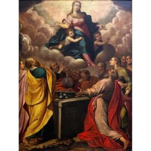 "Assunzione della Vergine", olio su tela, Epoca '700