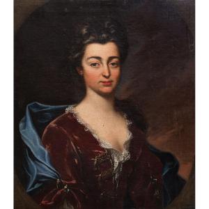 Ritratto di Nobildonna, olio su tela, Epoca XVIII Secolo
