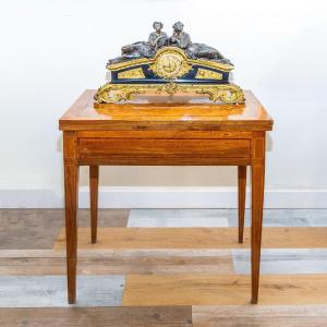 Tavolino da gioco in noce, Stile Direttorio, Epoca '800