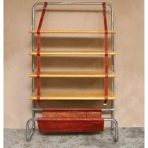 Libreria Jumbo Line Luigi Massoni per Poltrona Frau anni 70