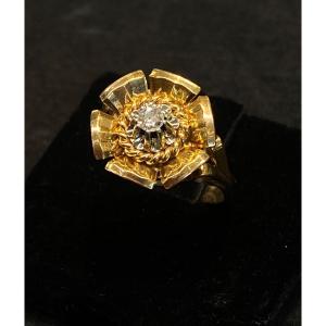 Bague fleur 