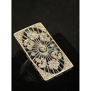 Bague  pavage Dentelle