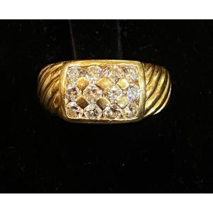 Diamond Pinky Ring