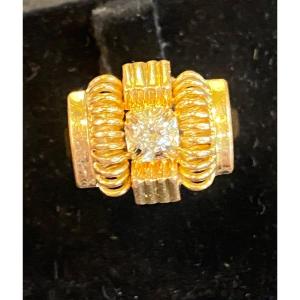 Diamond Tank Ring
