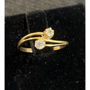 Toi Et Moi Diamond Ring