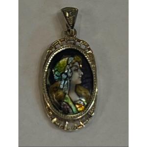 L.clement Limoges Pendant