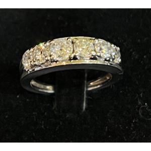 Diamond Line Ring