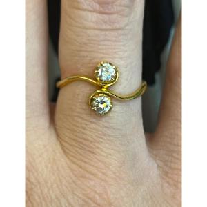 Toi Et Moi Diamond Ring 