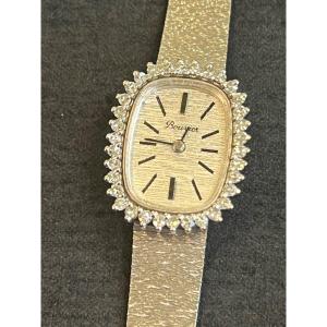 Bouvier Gold And Diamond Watch